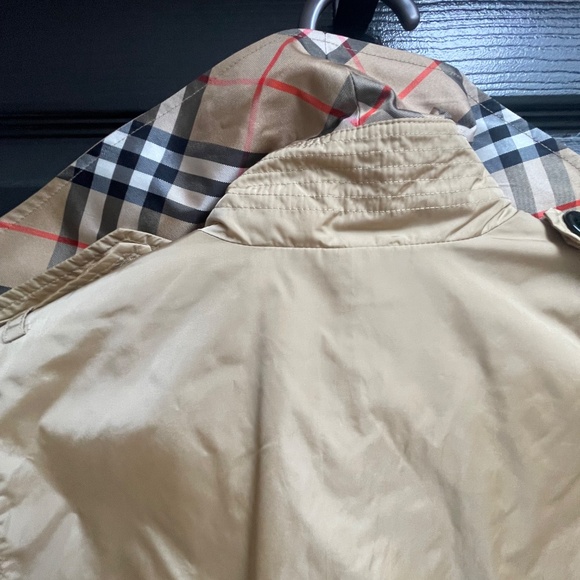 NWOT Burberry Nylon 2in1 Trench Coat and Quilt Jacket 4 XS - Picture 14 of 15